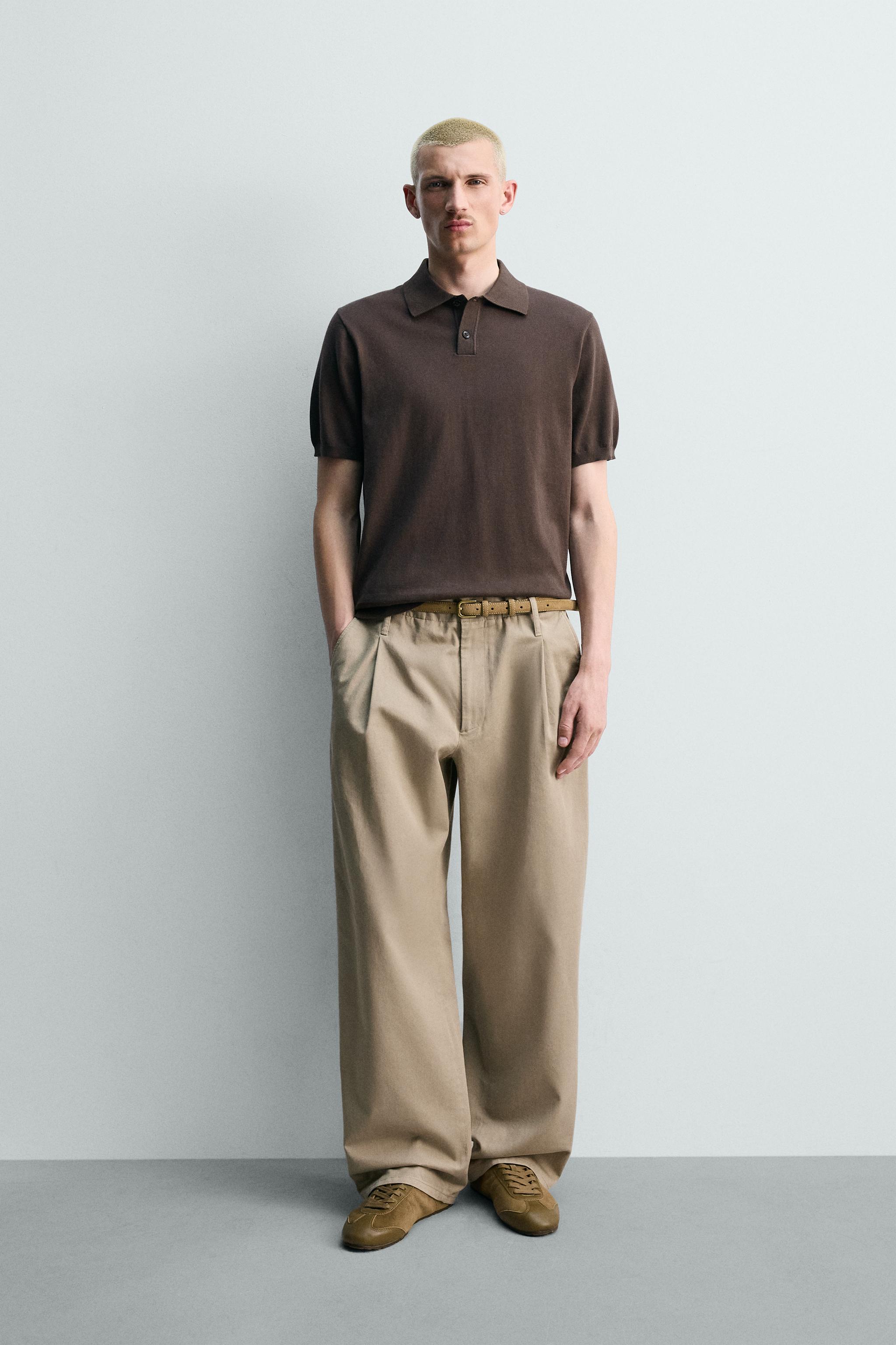 REGULAR FIT KNIT POLO SHIRT
